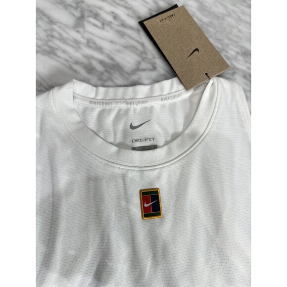 Nike Dri-Fit Slam Dress Large Tennis Wimbledon Women's Large NEW FZ6746-100 - Picture 5 of 10